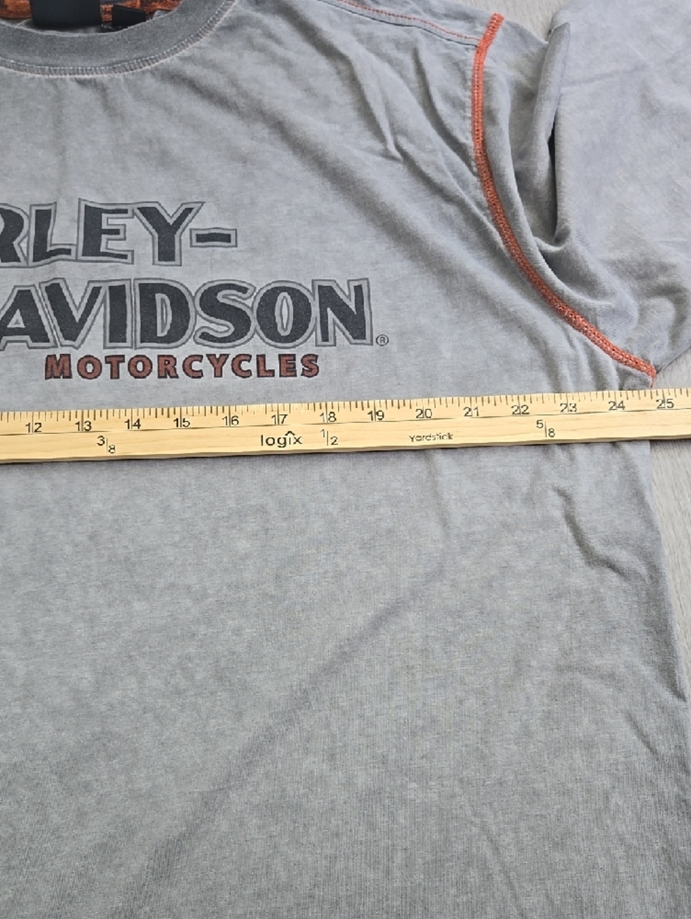 Harley Davidson Long Sleeve Tee Size XL - Picture 10 of 13